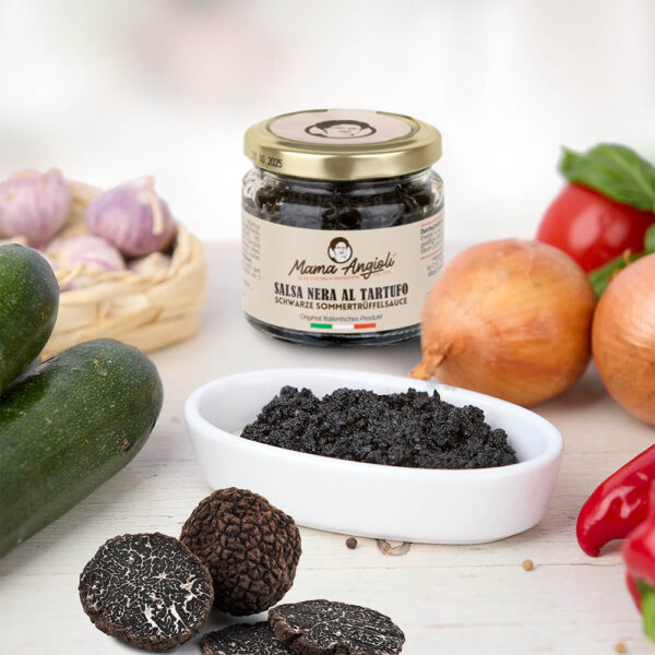 Italienische Trüffel kaufen - Sauce mit Schwarzer Sommer Trüffel