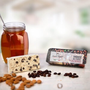 Italienische Süßigkeiten Gebäck kaufen - Onlineshop - italienischer Torrone mit Kaffeegeschmack
