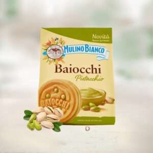 Mulino Bianco - Baiocchi Doppelkeks mit Pistaziencreme 240g