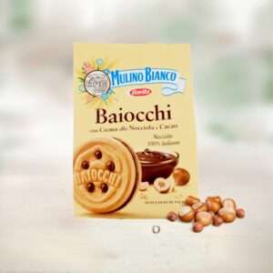 Mulino Bianco - Baiocchi Doppelkeks mit Haselnusscreme 260g