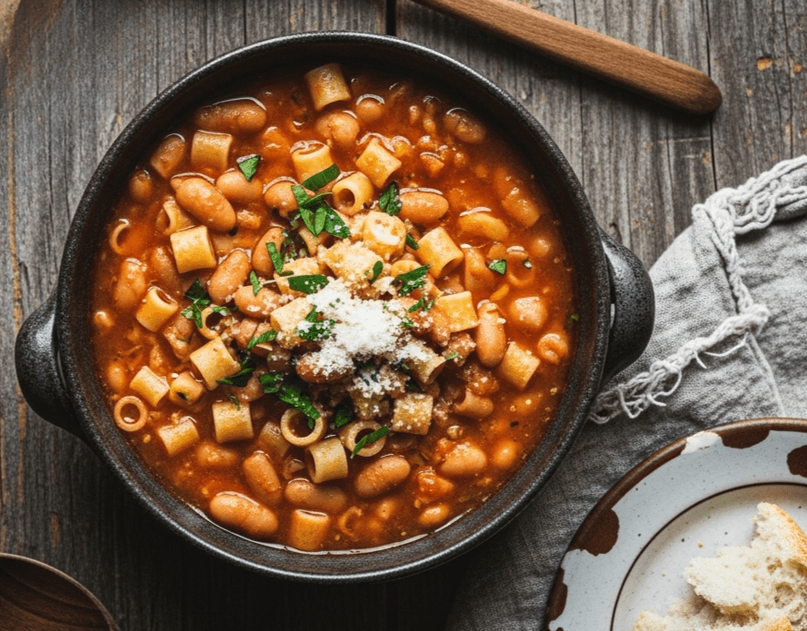 Gnocchetti Sardi e Fagioli (vegetarische Art) rezept