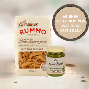 Ligurisches Genuss-Bundle: Mama Angioli Pesto alla Genovese & Rummo Pasta